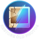 RestoreOldPhotos - AI Photo Restoration Logo