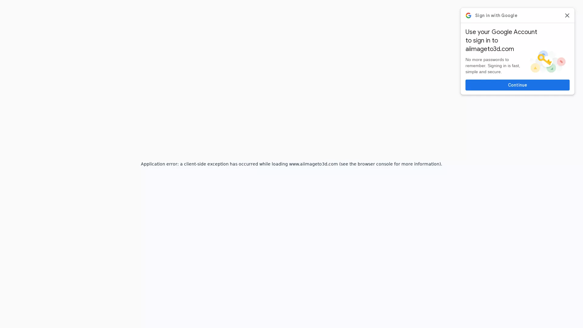 Image3D AI - Image to 3D Website Screenshot