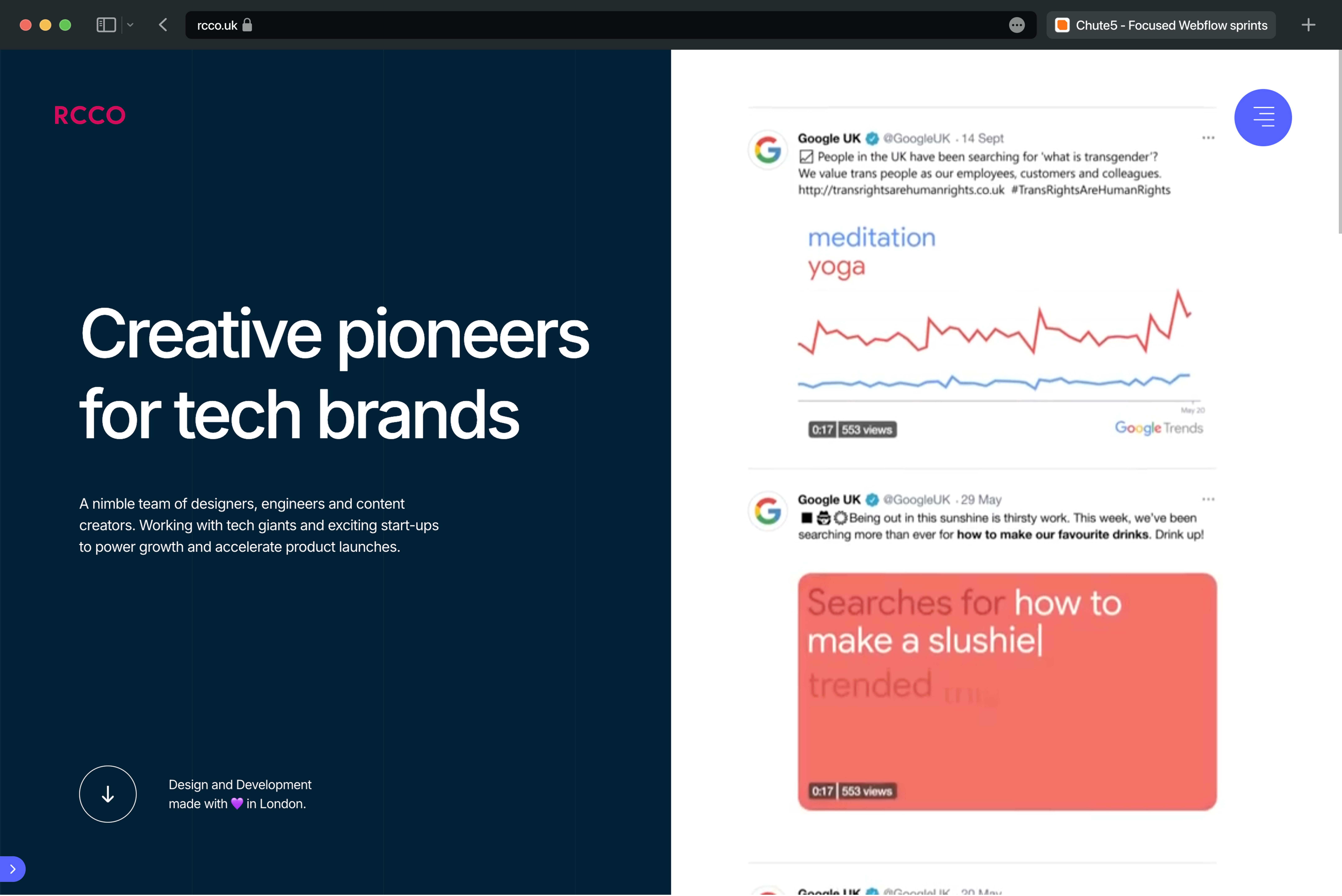site profile thumbnail