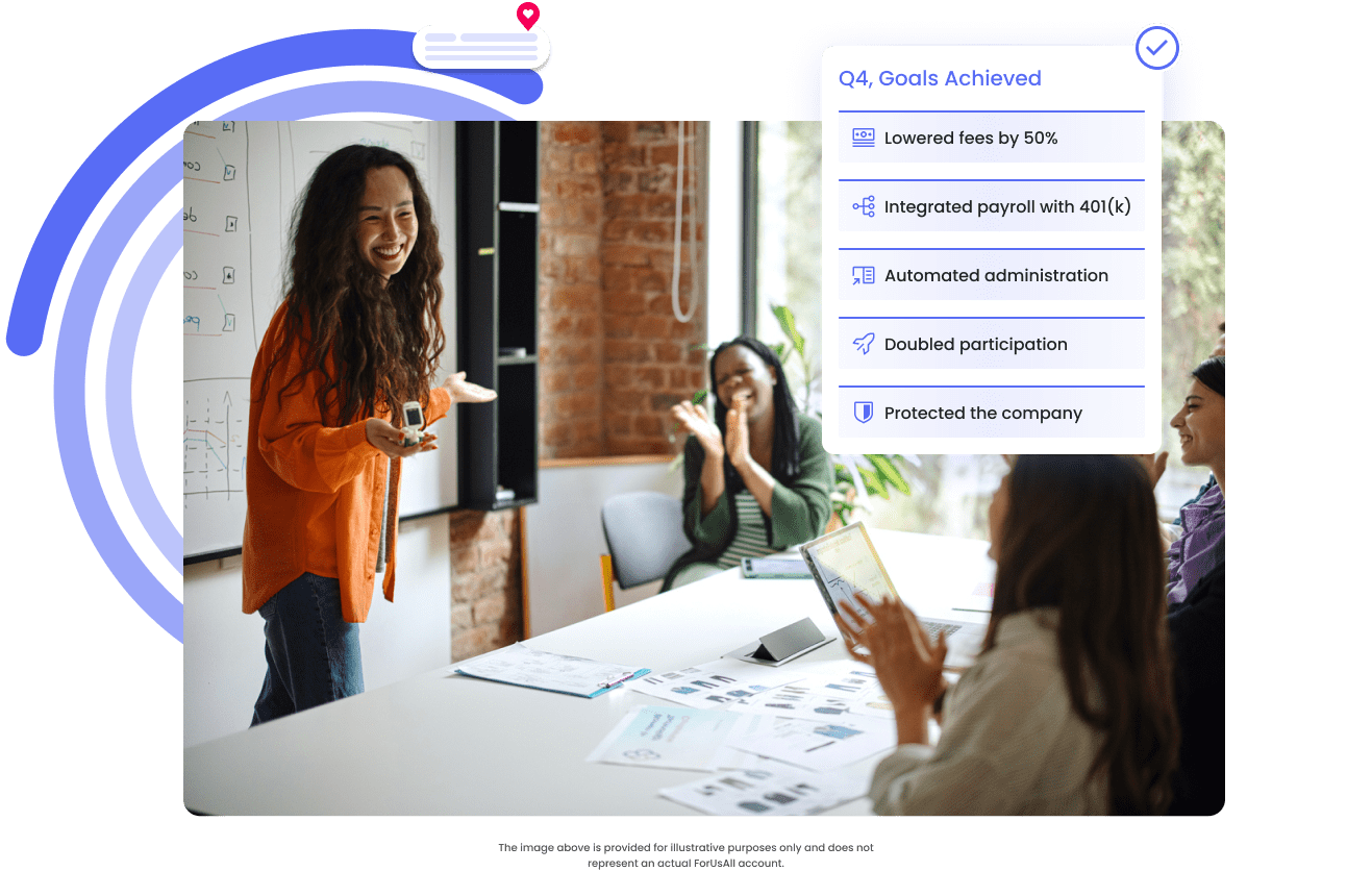 Easily upgrade ay 401(k). Lower fees, automate administration & payroll, boost participation, and add full fiduciary protection - without changing 401(k) providers!