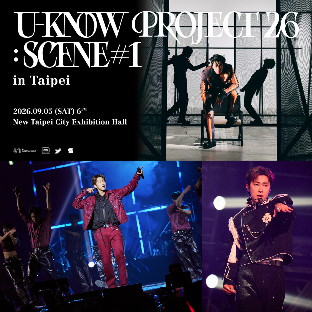 王者歸來！東方神起允浩個人演唱會【U-KNOW PROJECT 26 : SCENE#1 in TAIPEI】 9/5 強勢降臨台北！出道 23 年首度以 Solo 姿態征服台北舞台