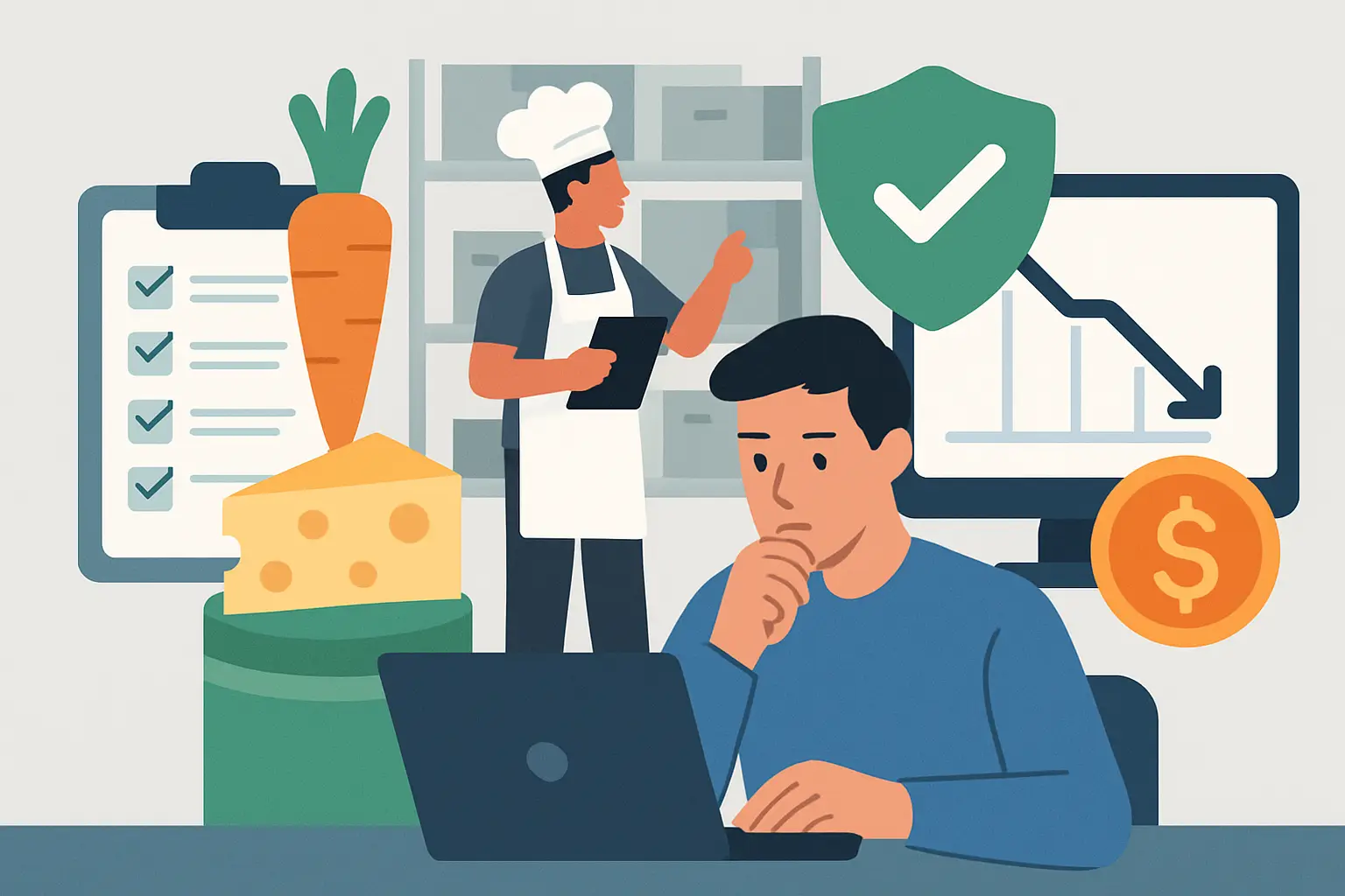 餐廳倉存管理系統怎麼選才不虧毛利？