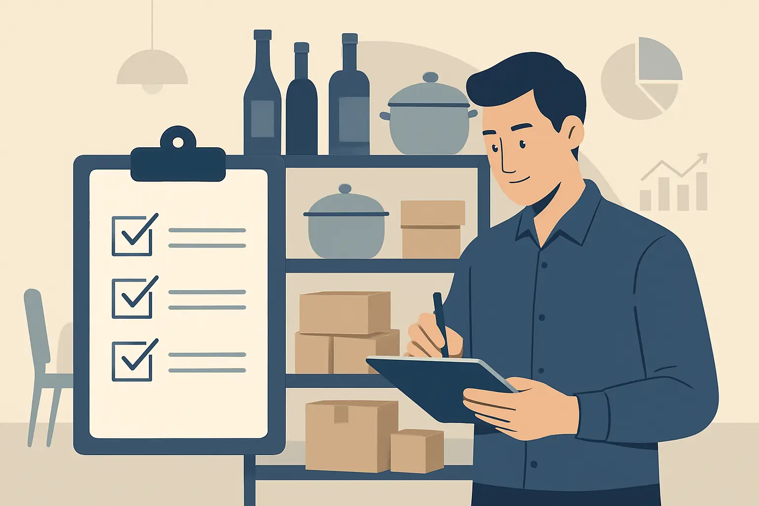 餐廳盤點流程如何規劃，才能避免帳目混亂與貨物漏盤？
