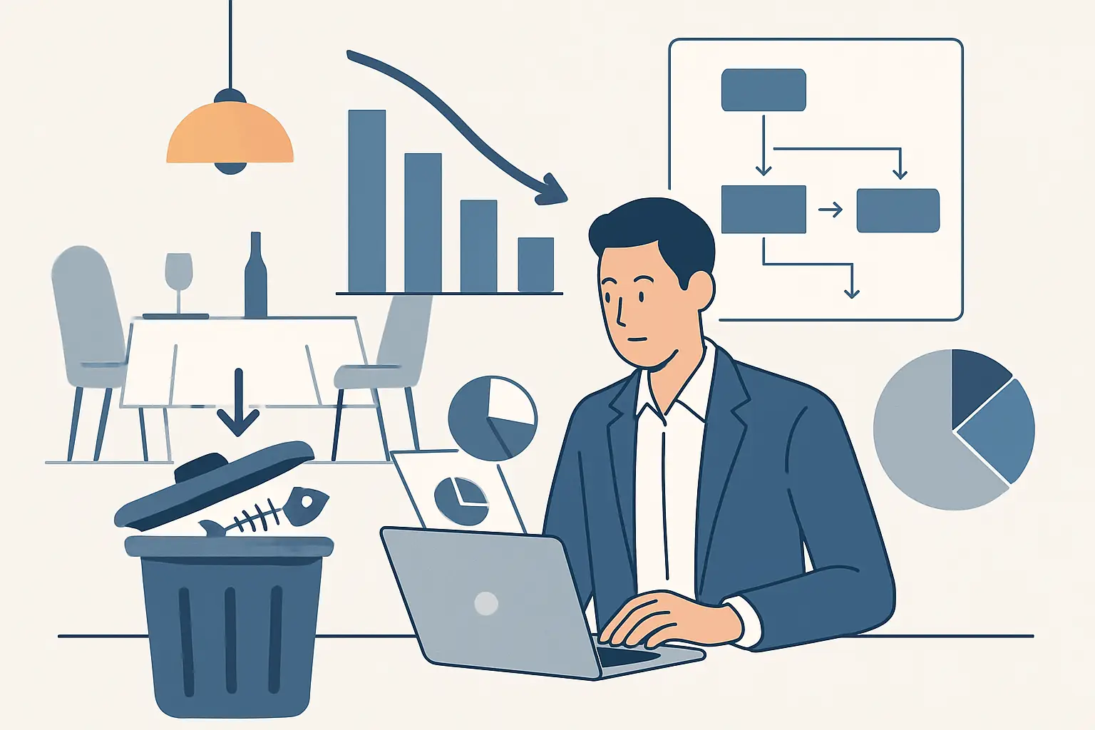 餐廳損耗如何管理才見效？從數據到流程