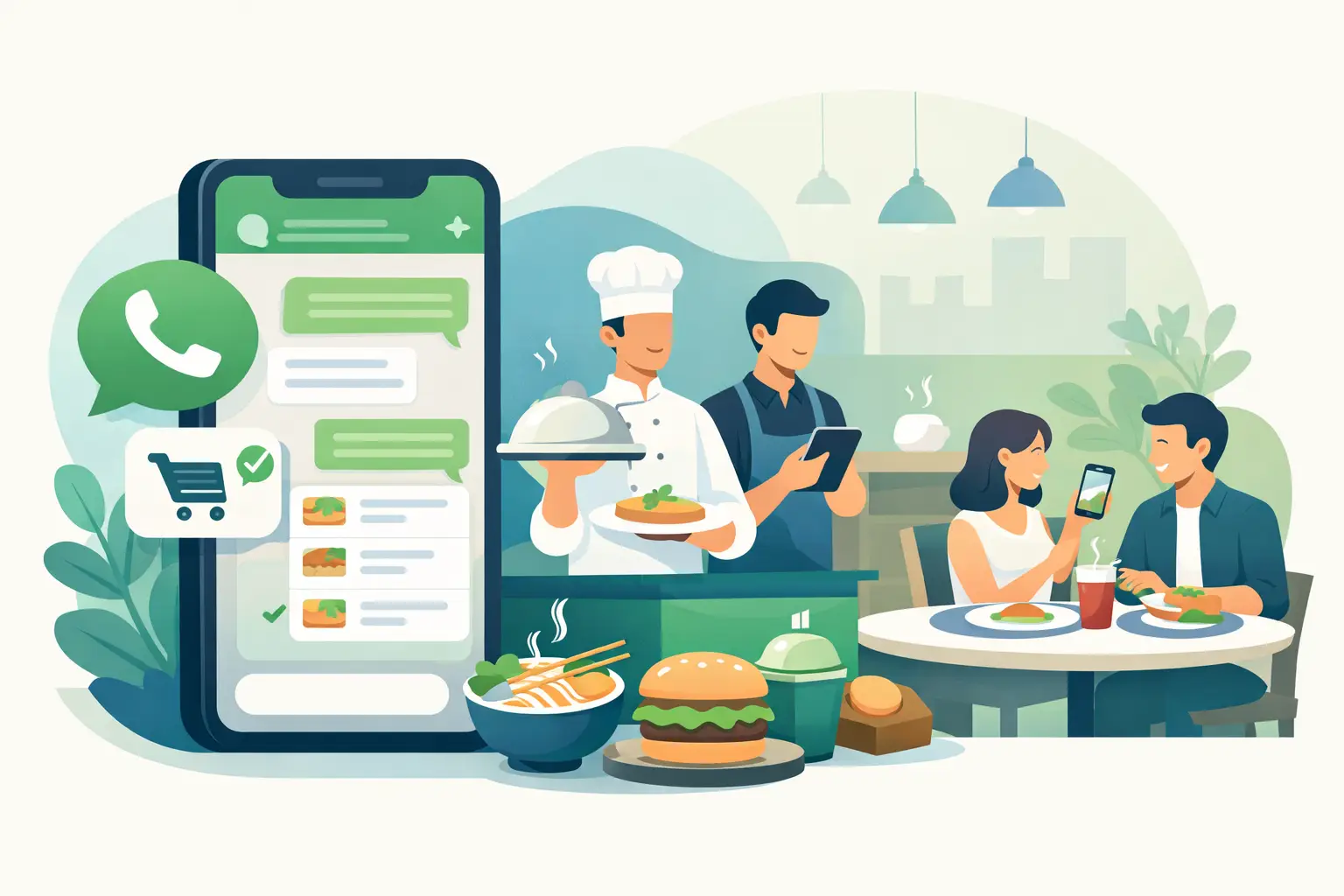 WhatsApp 下單系統適合餐飲店嗎？