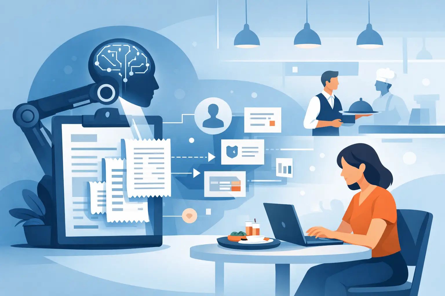 餐廳 AI 單據錄入如何落地