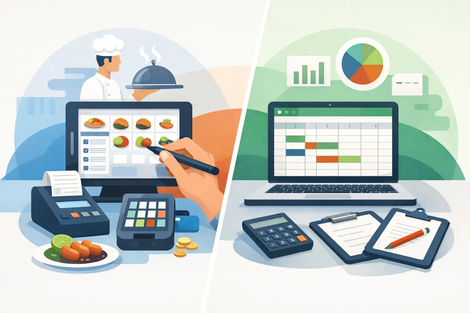 餐飲點餐系統與 Excel 的差異何在？