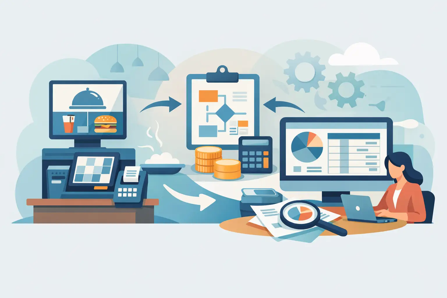 如何有效整合餐廳 POS 與會計系統，確保帳務井然有序？