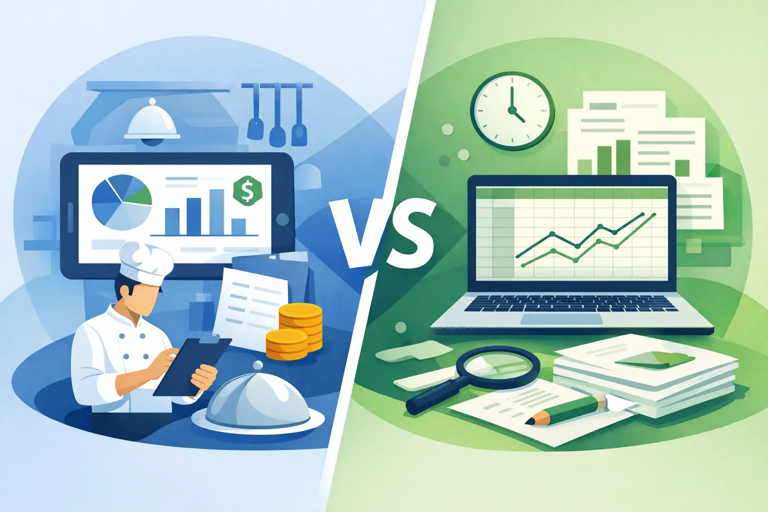 餐廳成本管理系統對比 Excel：哪一個更適合經營管理？