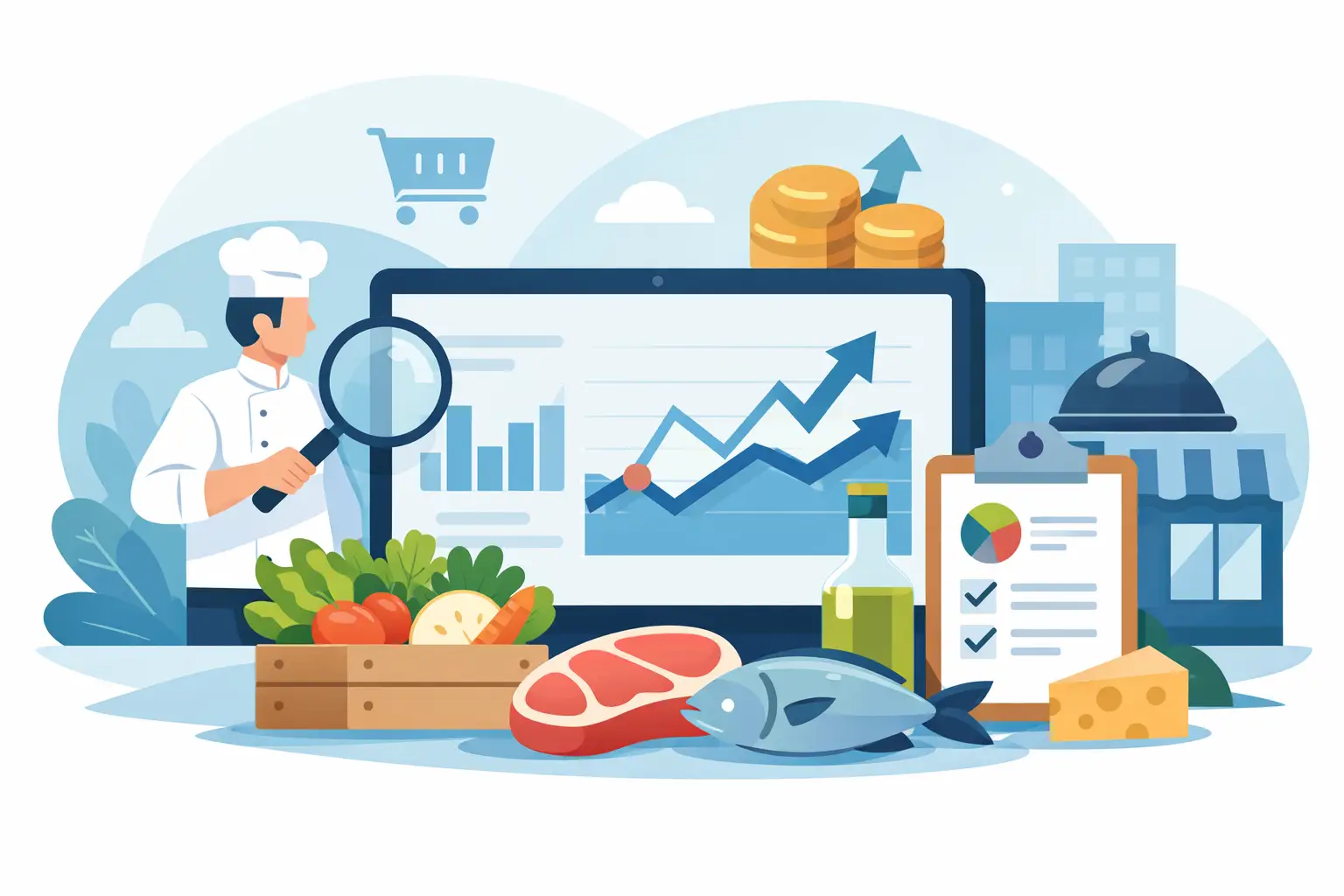 餐饮经营必看:如何有效追踪食材价格波动,守住餐厅毛利?