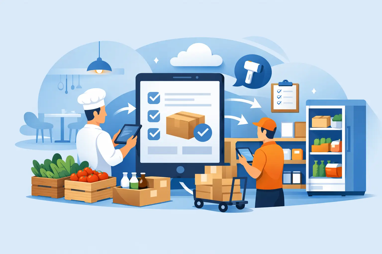 餐廳成本控制秘訣：如何建立高效「無紙化入庫」流程，告別毛利黑洞？