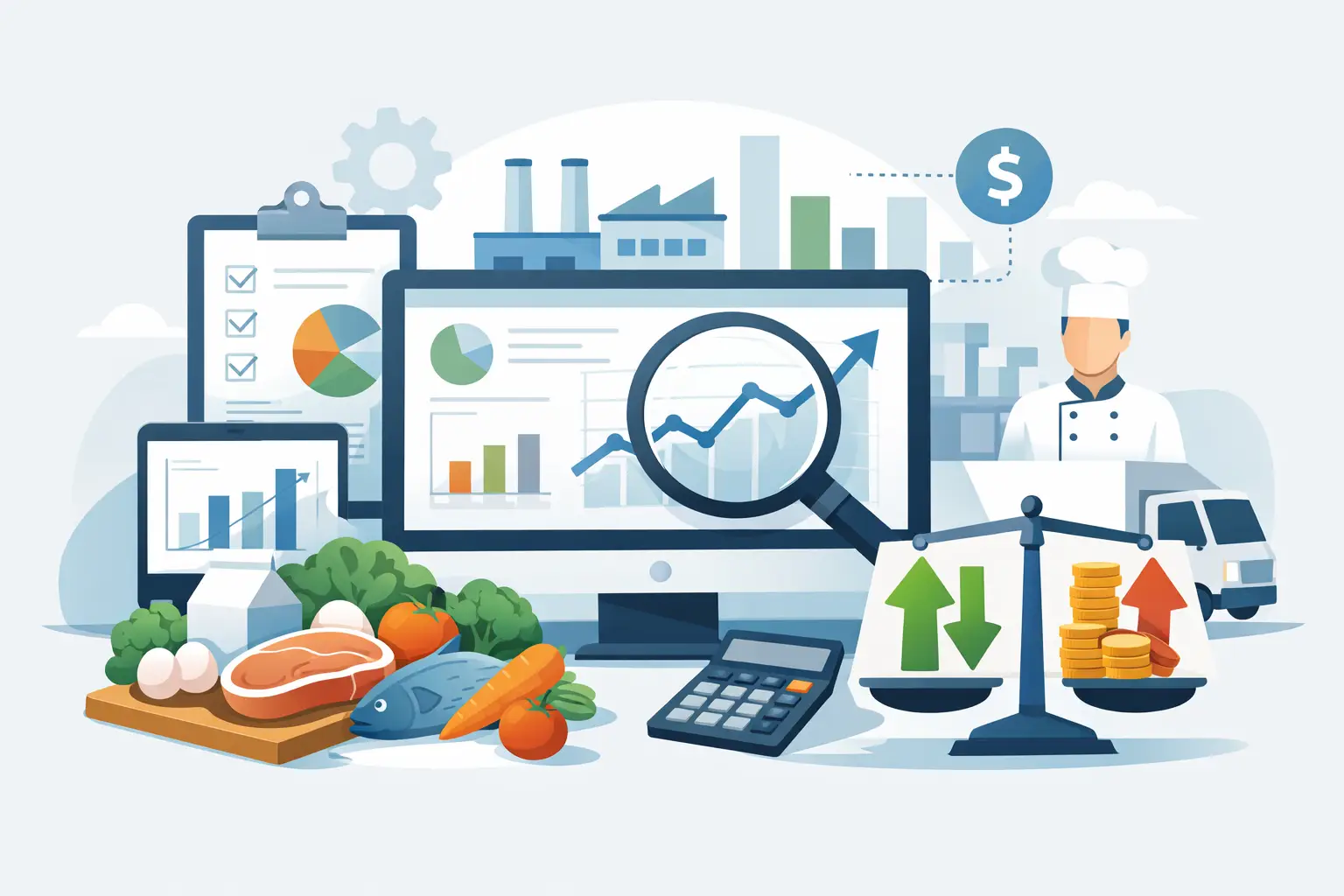 Tinggalkan Excel! Bagaimana Sistem Pemantauan Harga Bahan Mentah AI Memaksimumkan Keuntungan Restoran Anda