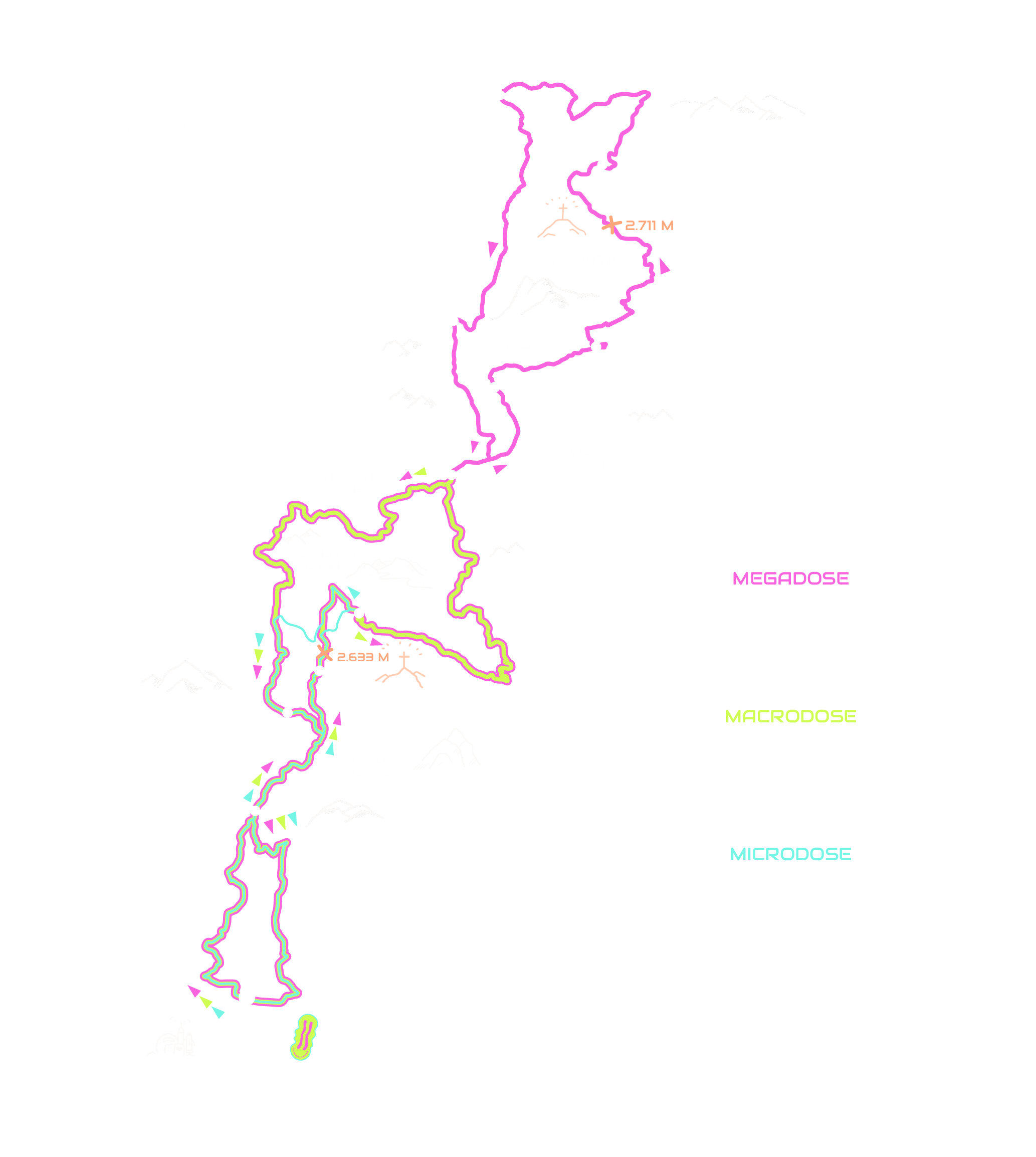 TRIPPY TRAIL 2027 route map