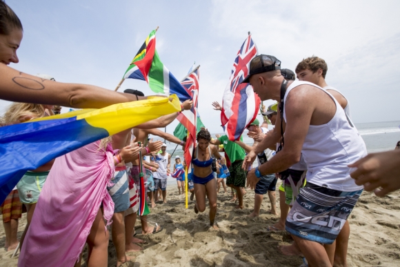 Womens Distance Paddle SUP ARG Florencia Baraboglia ISA ReedA