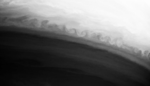 Saturn Kelvin Helmholtz