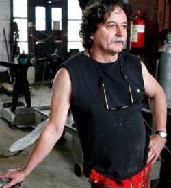 DavidBrown-in-his-studio