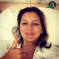 Maya recovering in hospital