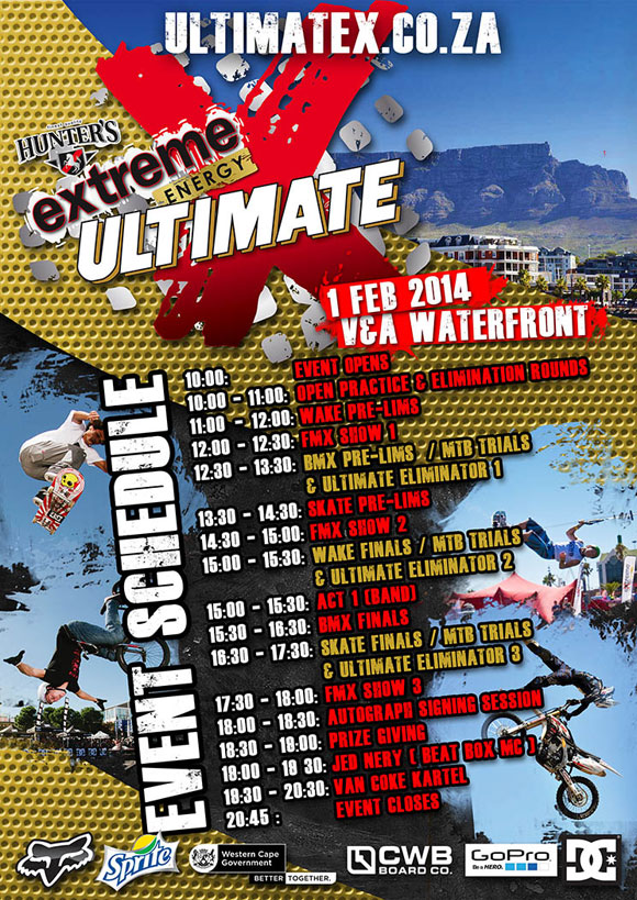 Ultimate-X-Schedule