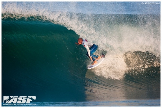 Kelly Slater Claimed yet another victory - Image: Cestari / ASP