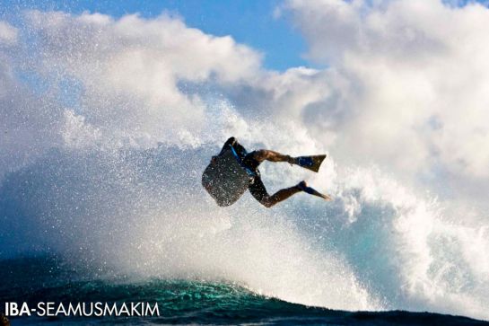 Ryan Hardy from Australia. Close but no cigar to South Africas Andre Botha. Photo: IBA