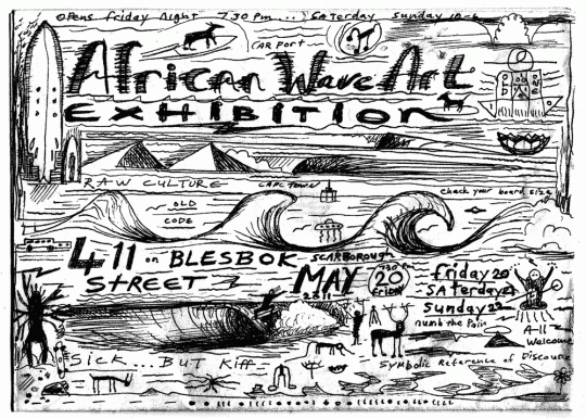 Chris Brehem exhibition of wave art