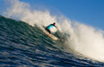 Dale won the VonZipper Superheat to earn his place in this years contest. Photo: Peter Lambert.