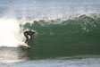 Micks winning tube at Kalk Bay. Photo by Simone Robb