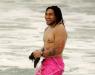 The power of Ma a Nonu: in pink boardies. Photo: Ina Karabasz.