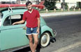 Everyone owned a Beetle! Amping for the surf. Pic courtesy David Collier