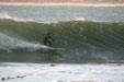 Few people have Point Blank waxed. This guy does. Local and part time resident, Alan Robb. Photo: