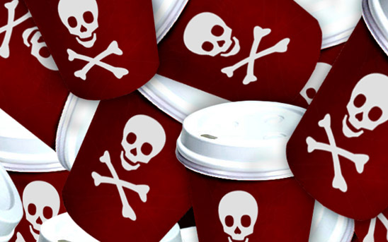 Toxic cups mount up at one coffee a day.