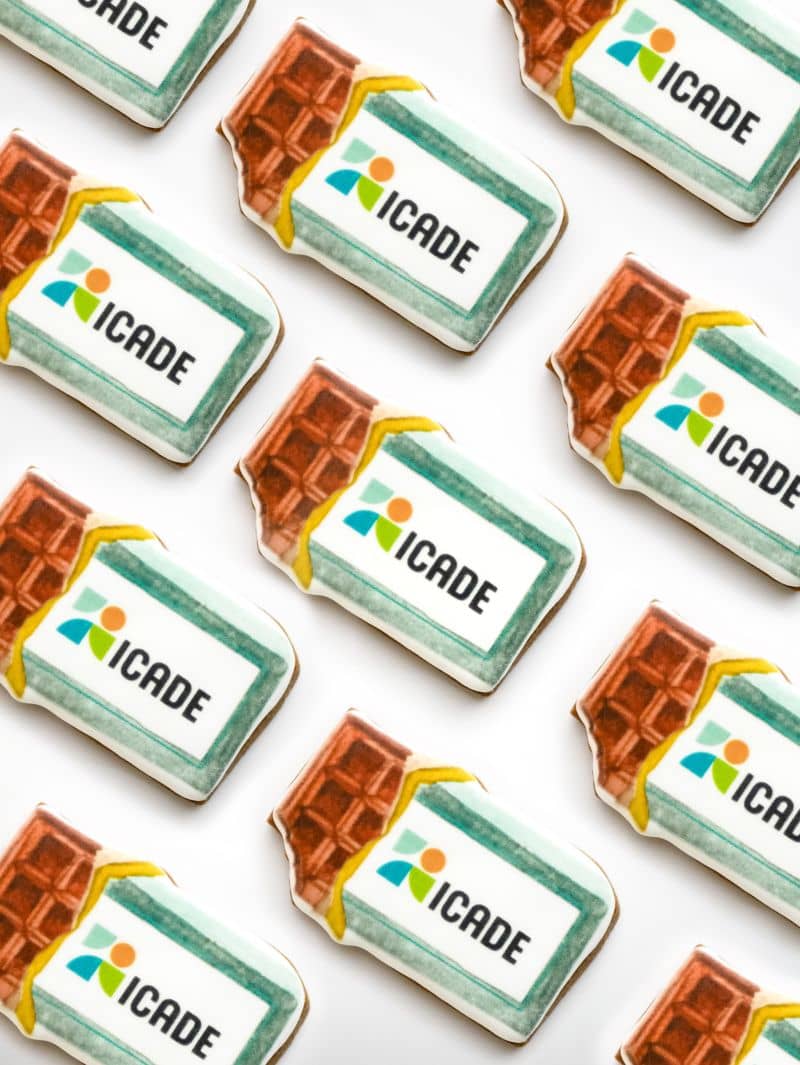 Biscuit personnalisé ICADE