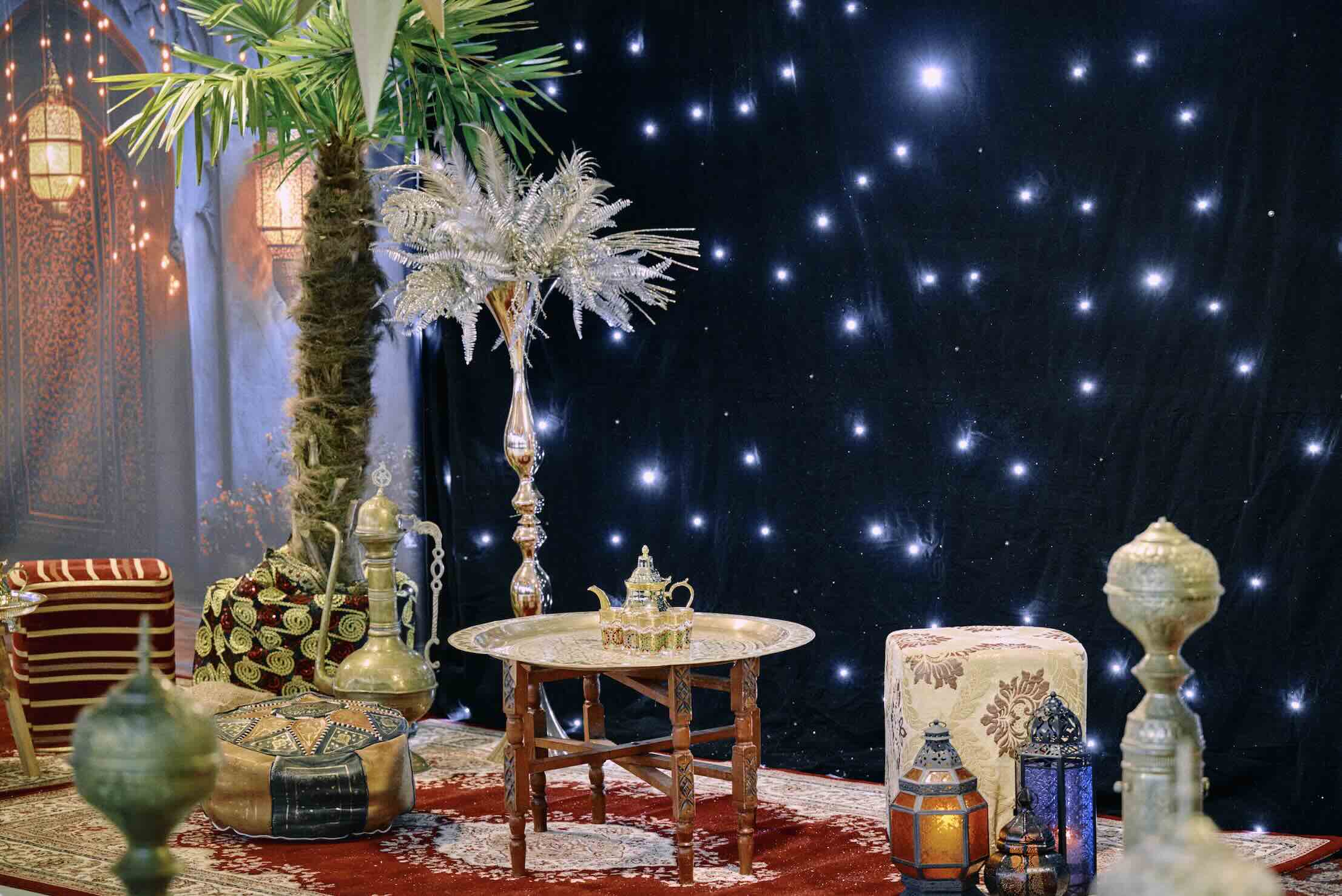 Découvrez notre soirée d’entreprise immersive pour Natixis : 200 invités, décor Mille et une nuits et animations sensorielles sur mesure.