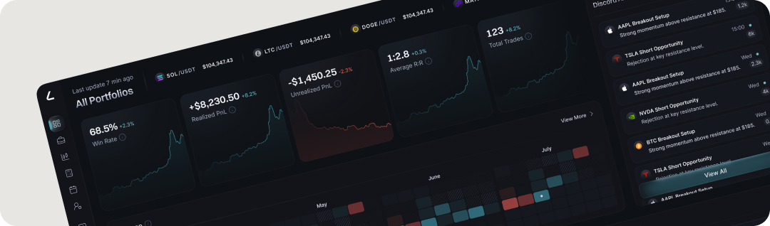 Lucra Trading Platform Redesign