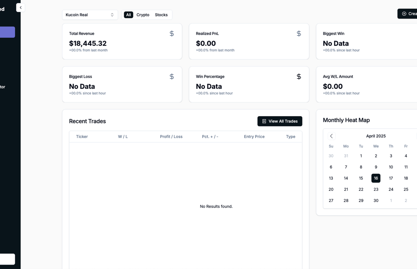 Lucra Trading Platform Redesign