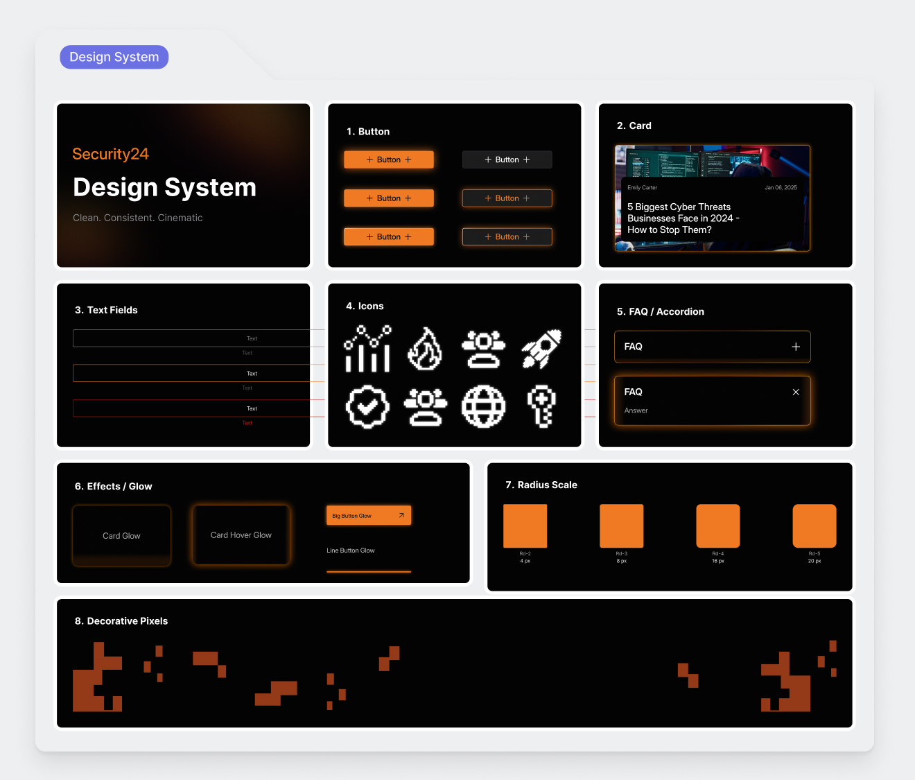 Security24 Cybersecurity Website Redesign
