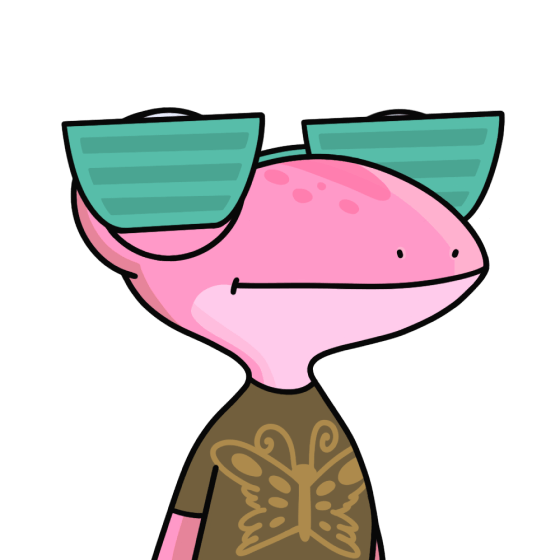lizard with sunglasses