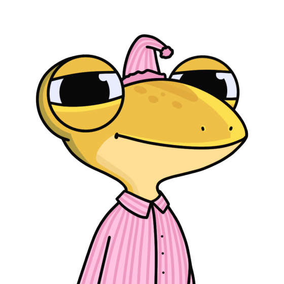 lizard in pyjamas