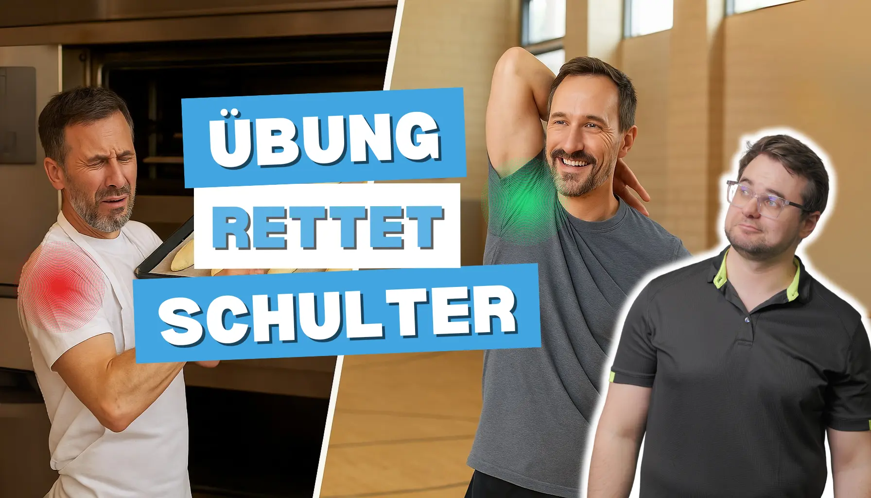 Verspannte Schulter durch Arbeit? So wird sie wieder beweglich – Physiotherapie Bonn