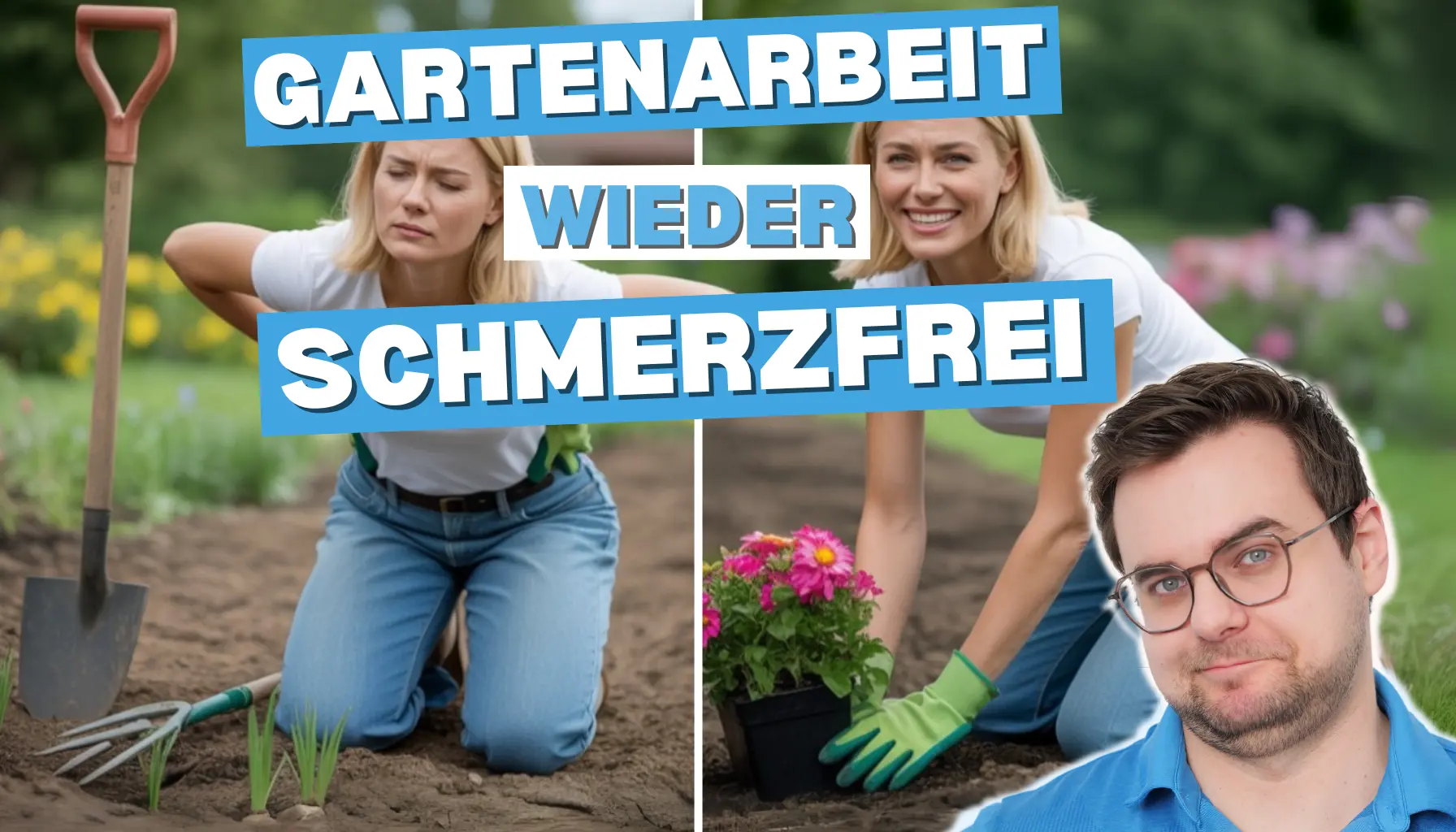 Physiotherapie Bonn: Gartenarbeit und Rückenschmerz – Ursache erkannt, Lösung gezeigt