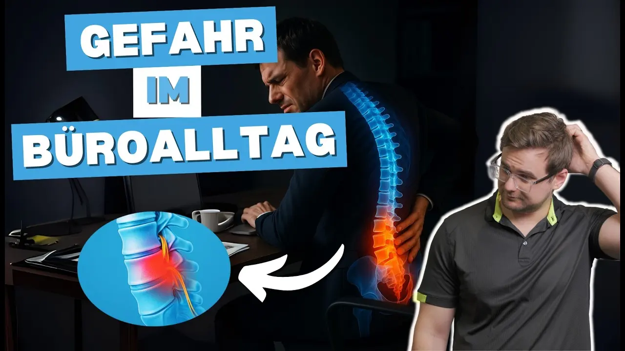 Physiotherapie Bonn: Warum das Sitzen im Büro das wahre Risiko für einen Bandscheibenvorfall ist