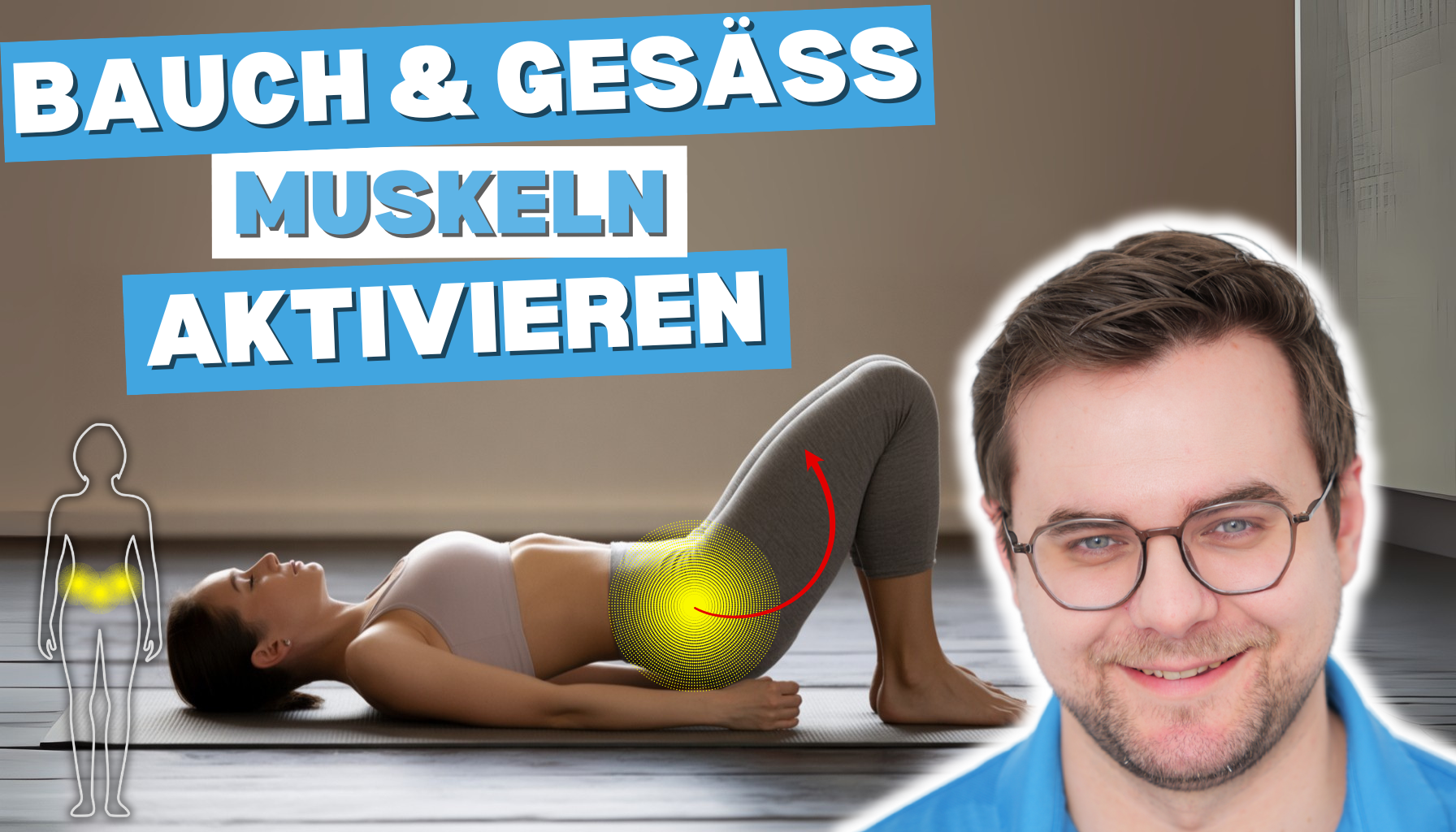 Physiotherapie Bonn: Wie Aktivierung von Bauch- und Gesäßmuskeln Rückenschmerzen reduzieren kann
