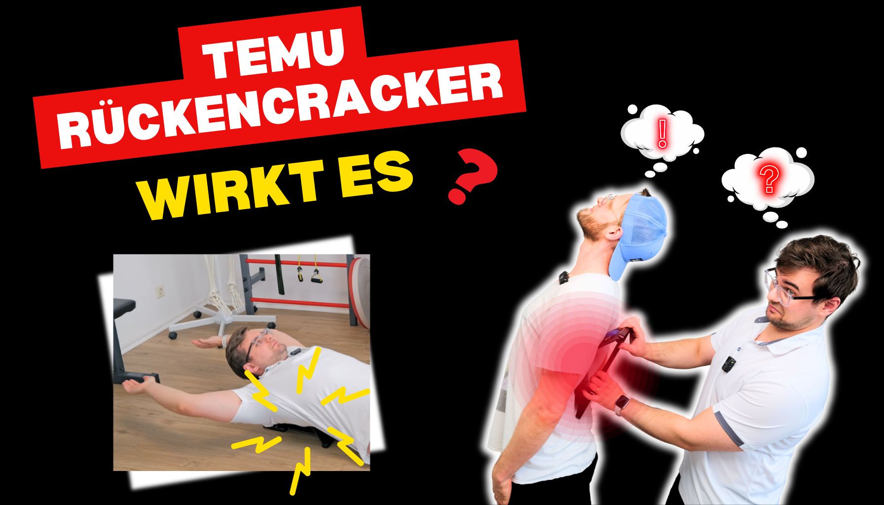 Physiotherapie Bonn: TEMU Rückencracker im Praxistest – Gadget oder wirkliche Hilfe?