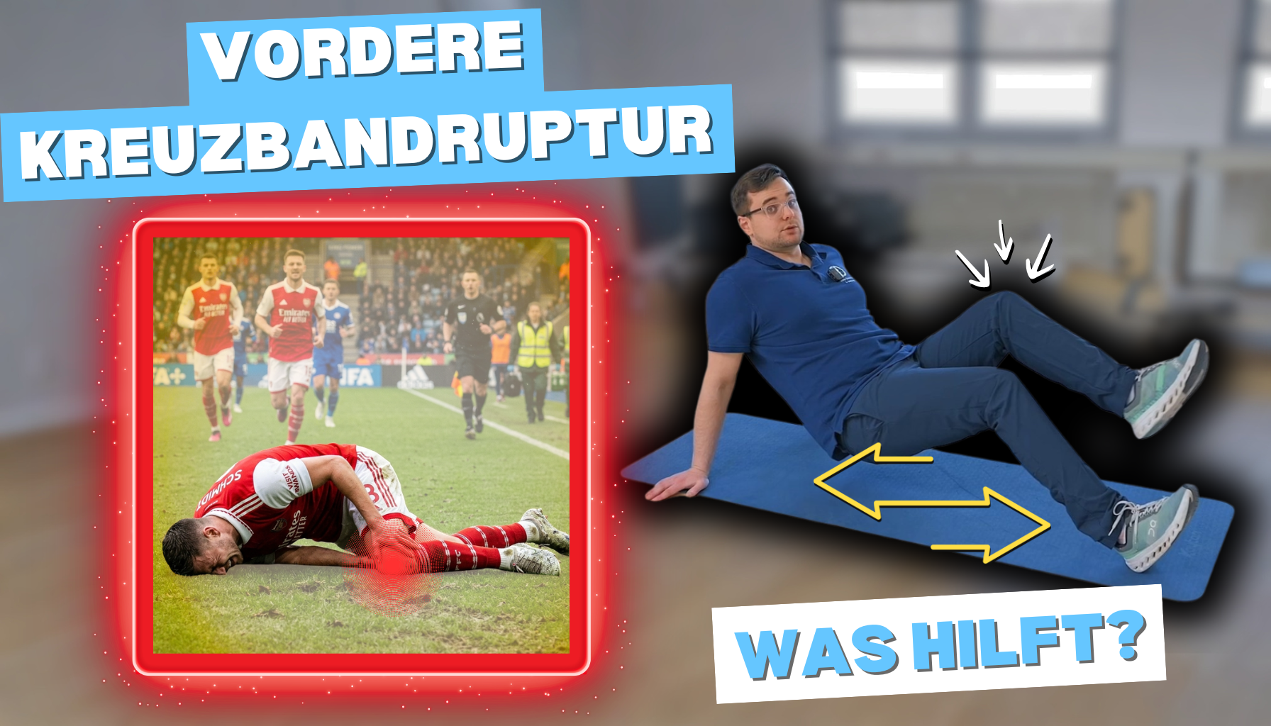 Physiotherapie Bonn bei vorderer Kreuzbandruptur M23.81: Operation oder konservatives Krafttraining?