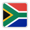 Flag of South Africa with green Y-shape, black, yellow, red, white, blue sections.