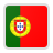 National flag of Portugal with green on the hoist side and red on the fly side, featuring the Portuguese coat of arms at the boundary.