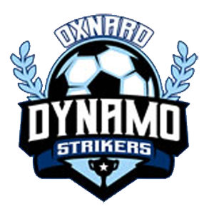 navy and light blue dynamo strikers logo