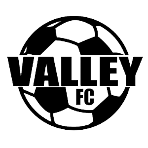 soccer ball with valley fc text