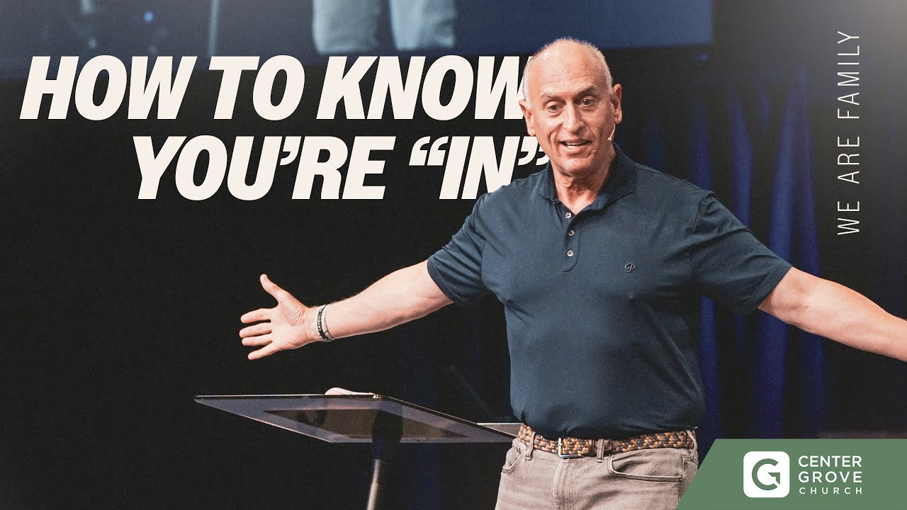 How to Know You’re “In”
