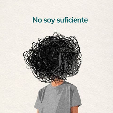 Post de instagram sobre la depresión